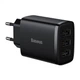 Зарядное устройство Baseus Compact Charger 3U Black (CCXJ020101) Baseus CCXJ020101 925357 - изображение 1