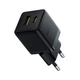 Зарядное устройство Baseus Palm Fast Charger C+U 30W cluster black (P1011160A113-00) Baseus P1011160A113-00 925650 - изображение 1