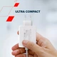 Зарядний пристрій Canyon CU100ACC GaN 100W 3xPD 1xQC EU White (CNS-CUW100ACC) CANYON CNS-CUW100ACC 925524 - зображення 8