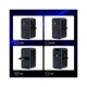 Зарядное устройство Choetech 4xUSB 100W PD (2хUSB-C+2хUSB-A) сharger diamond model black (PD6028-BK) Choetech PD6028-BK 925582 - изображение 5