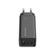 Зарядное устройство ColorWay GaN3 Pro Power Delivery (USB-A + 2 USB TYPE-C) (65W) (CW-CHS039PD-BK) ColorWay CW-CHS039PD-BK 925319 - изображение 3