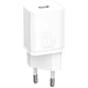 Зарядное устройство Baseus Super Si 1C 20W With Simple Wisdom Data Cable Type-C/iP White (TZCCSUP-B02) Baseus TZCCSUP-B02 925323 - изображение 1