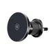 Автотримач магнітний з бездротовою зарядкою ArmorStandart MagBoost Airvent Black (ARM85337) - зображення 1