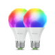 Умная лампа Nanoleaf Matter WiFi E27 RGB+White 1000лм 16млн цветов 9W 2шт N7501B02-2A60E - изображение 2