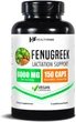 Добавка преміум-класу екстракт насіння пажитника Healthfare Fenugreek Seed Extract 6000mg 150 капсул - зображення 1