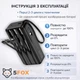 Зовнішній акумулятор повербанк power bank УМБ Hoco J146B 30000mAh | 2USB/Type-C, 2A | зі вбудованими кабелями USB-A / USB-C / Micro-USB / Lightning - зображення 6