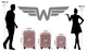 Дорожный пластиковый чемодан Wings 2011 Flamingo мини (XS) ручная кладь, на 4 колесах 51х33х19 см шампань - изображение 6