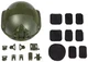 Шолом страйкбольний WoSport Combat Helmet M OD Green - зображення 2