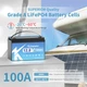 Аккумулятор Kepworth LiFePO4 12V 100Ah 1280W 332mm с зарядным устройством (литий железо фосфатный АКБ с BMS) - изображение 4