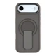 Чохол Premium TPU+PC FlexGuard Magnetic Ring Stand для iPhone 17 Air Titanium - зображення 1