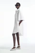 Сукня жіноча COS oversized poplin mini shirt dress 1224643001 38 Білий - изображение 2