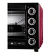 Духовка настольная Liberton LEO-650 Red - изображение 4