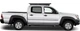 Монтажний комплект Thule Caprock Rail Mount 181004 для Toyota Tacoma (mkII)(double cab) 2005-2015 / (mkIII)(double cab) 2016-2023 (TH 181004) - изображение 2