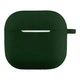 Чехол Silicone Case с карабином для Airpods 5/Airpods 4 Dark Green - изображение 1