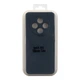 Чохол Silicone Cover Full Camera (A) для Tecno Spark 30 4G (KL6) 08.Dark Blue - изображение 3