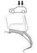 Монтажний комплект Thule 1643 для Volkswagen Touareg (mkII) 2010→ (TH 1643) - зображення 2