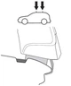 Монтажний комплект Thule 1229 для Jaguar X-Type (mkI) 2001-2009 (TH 141229) - изображение 2