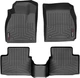 Килимки Weathertech Black для Opel Insignia (mkI)(A) 2008-2017; Buick Regal (mkV) 2008-2017 (4 больших крепления) (WT 445241-443272) - изображение 1