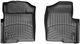 Килимки Weathertech Black для Ford F-150 (mkXII) 2008-2010 (all cabs)(без важеля 4x4)(1 кріпильний гачок)(1 ряд) (WT 441791) - изображение 1