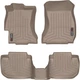Килимки Weathertech Beige для Subaru Impreza (mkIV) 2011-2016 / XV (mkI) 2012-2017 / Levorg (mkI) 2014-2020 (WT 454391-454392) - изображение 1
