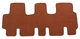 Двошарові килимки Sotra Premium Terracotta для Hyundai Santa Fe (mkIII)(3 ряд) 2013-2018 (ST 07461-CH-Terra) - изображение 1