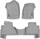 Килимки Weathertech Grey для Cadillac Escalade (mkIV) 2014-2019 (1-2 ряд) (WT 466071-466952) - изображение 1