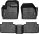 Килимки Weathertech Black для Jaguar E-Pace (mkI) 2017-2020 (WT 4413581-4413582) - изображение 1