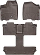 Килимки Weathertech Choco для Toyota Sienna (mkIII) 2013-2020 (7 місць)(1-2-3 ряд) (WT 474751-473004) - изображение 1
