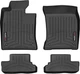Килимки Weathertech Black для Mini Cooper (mkII)(R57) 2009-2015 (кабріо)(з місцем для відпочинку ніг пасажира) (WT 444301-441364) - изображение 1