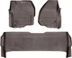 Килимки Weathertech Choco для Ford Super Duty (mkIII) 2012-2016 (SuperCrew)(АКПП)(з важелем 4x4)(з пластиком під ліву ногу) (WT 475841-473052) - изображение 1