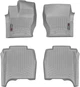 Килимки Weathertech Grey для Land Rover Range Rover (mkIV)(L405)(long) 2014-2017 (з консоллю на 2 ряду) (WT 464801-464805) - изображение 1
