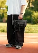 Чоловіча сумка бананка Sambag Dynamicdart чорна 38 × 21 × 7 см (80411001m) - зображення 4