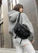 Женская сумка бананка Sambag Dynamicdart черная 38 × 21 × 7 см (80411065) - изображение 2