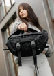Женская сумка бананка Sambag Dynamicdart черный 38 × 21 × 7 см (80411702) - изображение 10