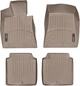Килимки Weathertech Beige для Hyundai Equus (mkII); Kia Quoris (mkI) 2013-2017 (WT 456591-453063) - зображення 1