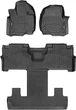 Килимки Weathertech Black для Ford Expedition (mkIV) 2018-2020; Lincoln Navigator (mkIV) 2018-2024 (2 ряд - 2 місця без консолі)(1-2-3 ряд) (WT 4412951-4412954) - изображение 1