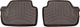Килимки Weathertech Choco для BMW 2-series (F23; F87) 2014-2021 (кабріо)(2 ряд) (WT 478232) - изображение 1