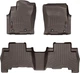Килимки Weathertech Choco для Toyota Land Cruiser Prado (J150) 2013-2023 / 4Runner (mkV) 2013-2024; Lexus GX (mkII) 2013-2023 (4 кріплення) (WT 474931-472862) - изображение 1