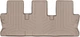 Килимки Weathertech Beige для Toyota Highlander (mkIII) 2013-2019 (2 ряд - 3 місця)(3 ряд) (WT 456323) - изображение 1
