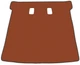 Двошарові килимки Sotra Premium Terracotta для Volkswagen Caravelle (T5-T6)(L2)(Long)(багажник) 2003-2024 (ST 90333-CH-Terra) - изображение 1