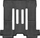 Килимки Weathertech Black для Kia Carnival (mkIII) 2014-2021 (2 ряд - знімне центральне сидіння)(без розважальної системою ззаду)(2-3 ряд) (WT 447092) - изображение 1
