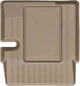 Килимки Weathertech Beige для Mercedes-Benz Sprinter (mkII) 2006-2018; Dodge Sprinter (mkI) 2007-2009 (вантажний)(між сидіннями) (WT 452492) - изображение 1