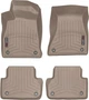 Килимки Weathertech Beige для Audi A4/S4/RS4 (B9) / A5/S5/RS5 (sportback)(mkII) 2016→ (WT 459371-459072) - зображення 1