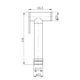 Лейка для гигиенического душа Qtap Rucni округлая QTCRMB020 Chrome (Bidet) - изображение 2