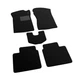 Двошарові килимки Sotra Premium Black для Dacia SupeRNova (mkI) 2000-2003 (ST 00994-PR-Black) - изображение 1