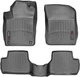 Килимки Weathertech Black для Citroen C3 (mkII) 2009-2016 / DS3 (mkI) 2009-2019 (WT 444611-444612) - изображение 1