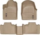 Килимки Weathertech Beige для Jeep Grand Cherokee (WK2); Dodge Durango (mkIII)(1-2 row)(2 row bench) 2011-2012 (WT 453241-453242) - зображення 1