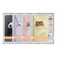Блокнот Nimmy обкладинка з PU шкіри Hand Book Combination 3 кишені з внутрішньої сторони для банківських карток або візиток Panda Black - зображення 3