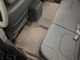 Килимки Weathertech Beige для Nissan Navara (D40) 2004-2008; Suzuki Equator (mkI) 2008-2012 (double cab)(без Rockford System)(1 кріплення) (WT 450471-450473) - изображение 3