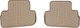 Килимки Weathertech Beige для Chevrolet Cobalt (mkI); Pontiac G5 (mkI) 2004-2010 (2 ряд) (WT 451982) - изображение 1